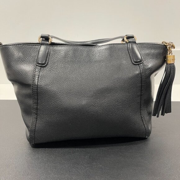 Gucci Pebbled Leather Soho Cellarius Satchel 3-Way Bag (JB1057) - Picture 2 of 16